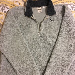 Victoria Secret Pink Sherpa Pullover